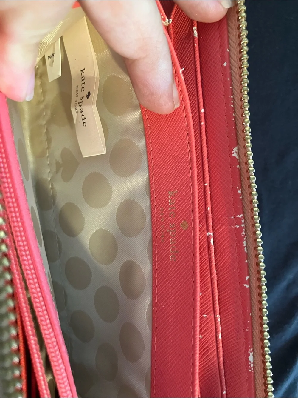 Kate Spade Cedar Street Flamingos Lacey continental wallet